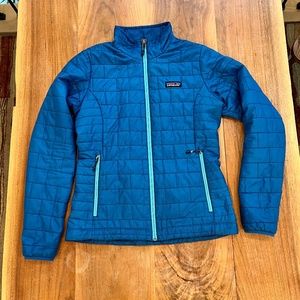 Patagonia Women's Nano Puff® Jacket, Small, Bandana Blue (BBE)